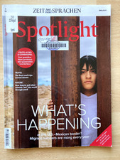 Zeitschrift SPOTLIGHT 3/2022 +CD MIGRANTS U.S.–MEXICAN BORDER, ROAD TRIPS U.K.