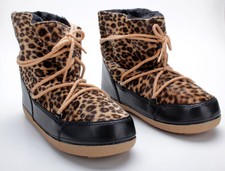 Buffalo Damen Stiefeletten Boots 3000-168 SYN Pony Hair Pu Black 177 TAN braun