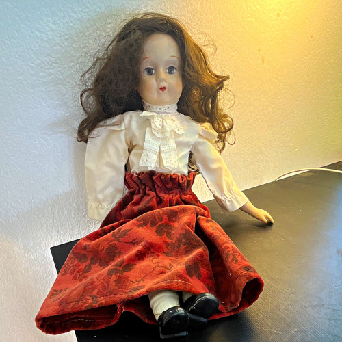 Vintage porzellanpuppe - vintage,