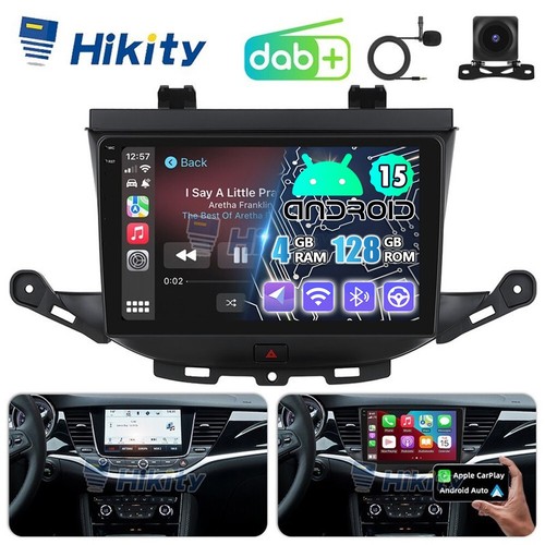 Dab 128gb android15 carplay - dab+, 4+128gb