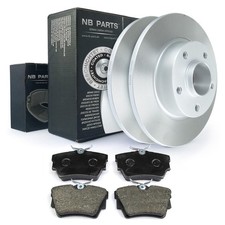 Bremsscheiben Bremsbeläge hinten für Nissan Primastar Opel Vivaro Renault Trafic