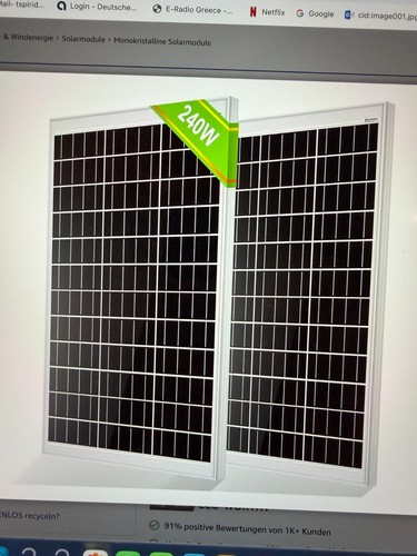 Eco worthy 240w solarmodul - eco-worthy,
