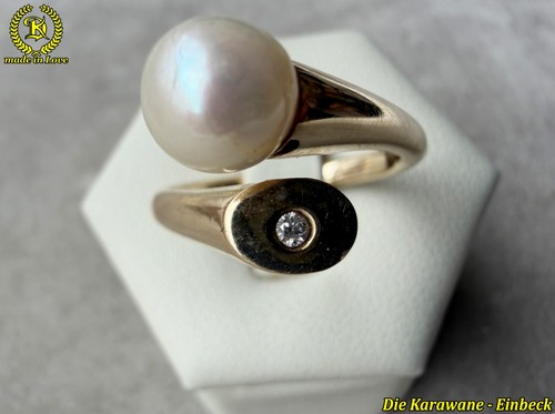 Designer ring 585 - designer, 14k