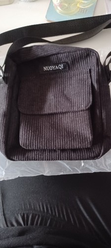 Damen tasche schwarz cordoptik - tasche,