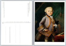 Young Mozart Portrait Postcard