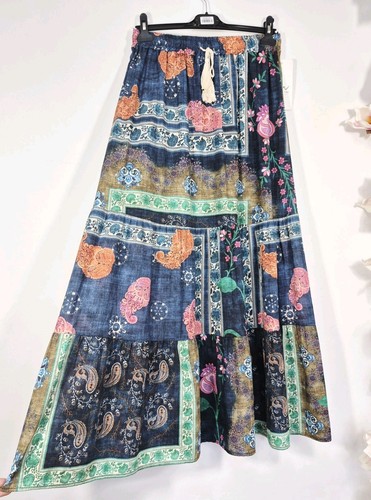 Maxirock boho patchwork - patchwork, hippie