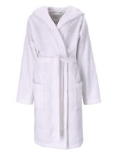 Vossen Unisex Bademantel mit Kapuze Santiago Gr. XS-XXL Purple-Schwarz-Weiss