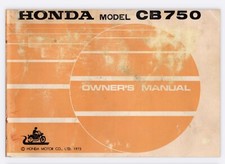 1974 Honda CB750 K4 Owners