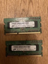 2x 1GB RAM Micron MT8JSF12864HZ-1G1F1 PC3-8500S-7-10-B1 1067 MHz 2GB Kit