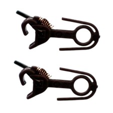 2x Modelleisenbahn-Kupplungen