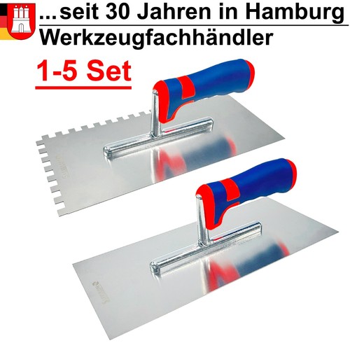 Glättekelle zahnkelle set - glättekelle,