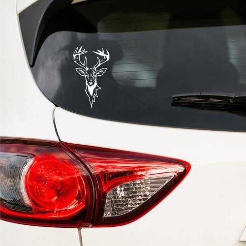 Autoaufkleber hirsch sticker - hirsch,
