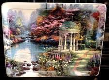 Thomas Kinkade Garten Teller