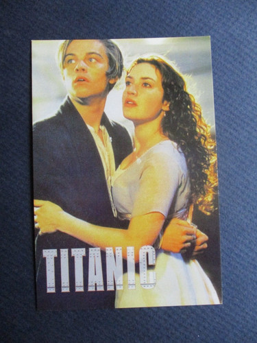 Postkarte titanic filmplakat - titanic,