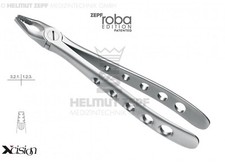 Zepf Zahnzange Extraktionszange OK Front 12.234.08Z Figur 34M Dr. Beck RoBa  NEU