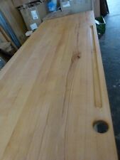 Schreibtischplatte Arbeitsplatte Buche massiv 2400x900/800mm  Stärke 40mm