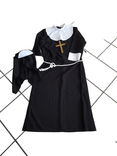 Kostüm nonne mit - kostüm,