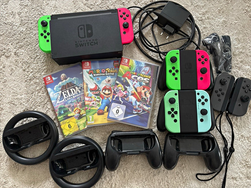 Nintendo switch konsole bundle - konsole,