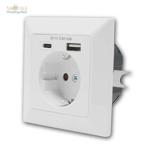 Usb steckdose wandsteckdose - usb,