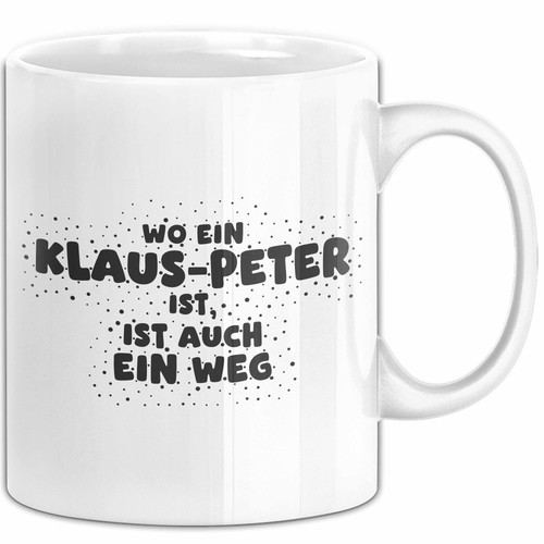 Klaus peter tasse ein - klaus-peter,