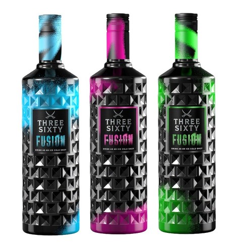 Flaschen three sixty - 3,