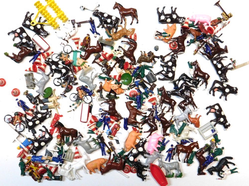 Tiere kisten fahrrad figuren - tiere,