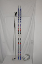 MADSHUS " ULTRASONIC " TOP LANGLAUFSKI 190 CM + LANGLAUFSCHUHE GR:40 IM SET.