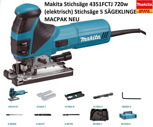 Makita stichsäge 4351fctj - makita,