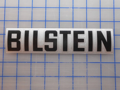 Bilstein logo aufkleber - bilstein,