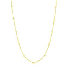 18K Gold Auf Sterlingsilber