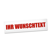 Wunschtext Magnetschild Auto