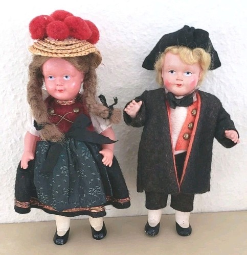 Trachtenpuppe puppen paar - trachtenpuppe,