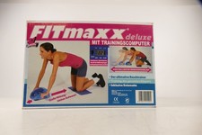 Fitmaxx deluxe mit Trainingscomputer Bauchtrainer + Kniematte unbenutzt S-5552