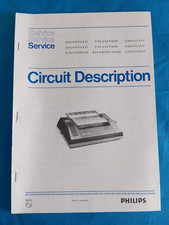 PHILIPS MSX Vintage Retro Computer DRUCKER VW0010 VW0020 SCHALTUNG BESCHREIBUNG