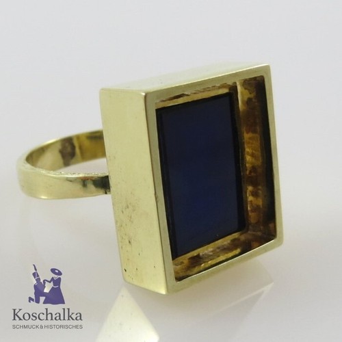 Vintage 585er goldring mit - 585er,