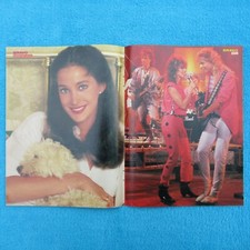 NENA POSTER BRAVO 2 Seiten 1980er Connie Sellecca