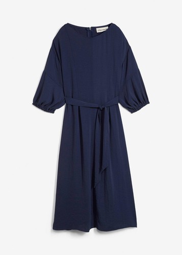 Kleid mit breitem - , und