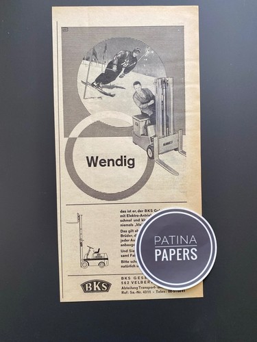 1964 bks gabelstapler velbert - bks,