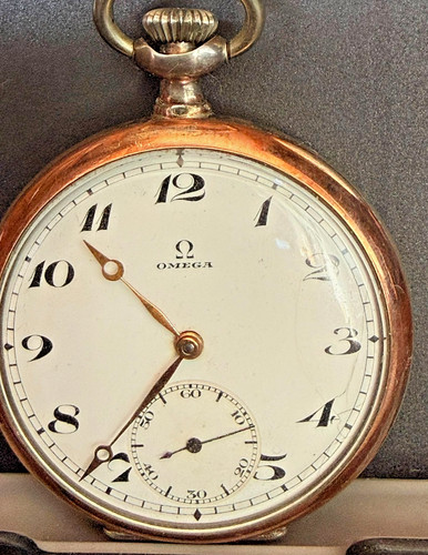 Antike omega herrentaschenuhr - omega,