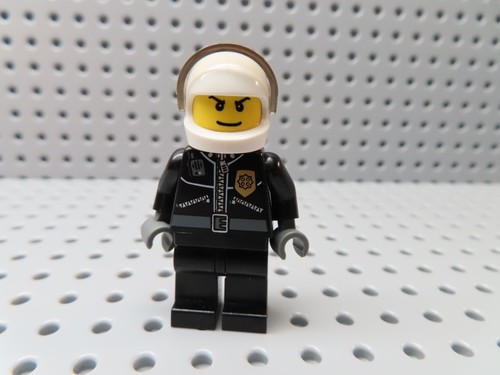 Lego city polizist lederjacke - lego,