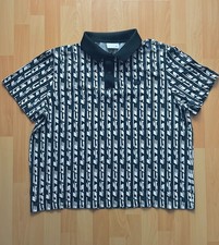 Lacoste Polo Hemd Weiß-Blau Herren Gr. 3XL XXXL