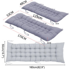 Dick gepolsterte 2/3 Sitzer