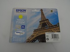Original Epson C13T70244010 / T7024 Tintenpatrone gelb für WF Pro WP-4015 DN 