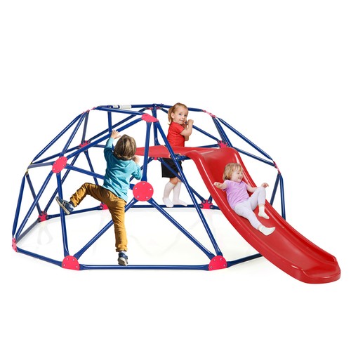 Klettergerüst mit rutsche - klettergerüst,