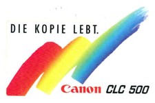 Aufkleber / Sticker, Canon CLC