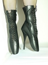 High heels balletboots Kunstleder 42 43 44 45 46 47 Bolingier 1086