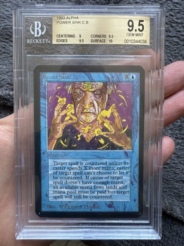 Mtg alpha bgs 5 - mtg, 9.5