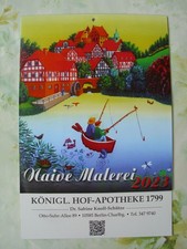 Wandkalender Jahreskalender 2023 Naive Malerei Jörn Meier