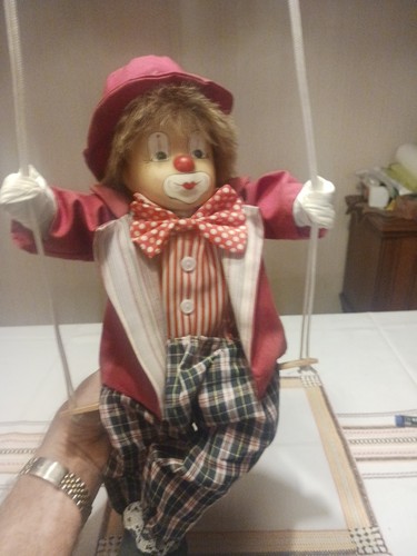 Clown puppe - clown,