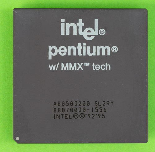 Intel pentium mmx 200 - intel,